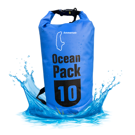 Ammersee - Rucksack wasserdicht für den Wassersport - Urlaub must haves