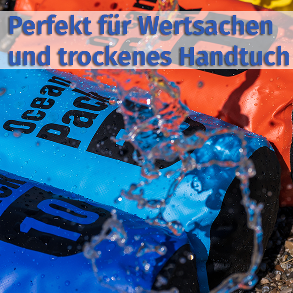 Wörthsee - Rucksack wasserdicht für den Wassersport - Urlaub must haves